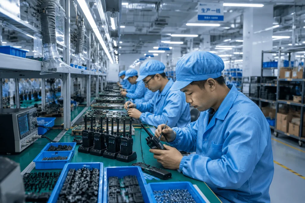 walkie talkie factory