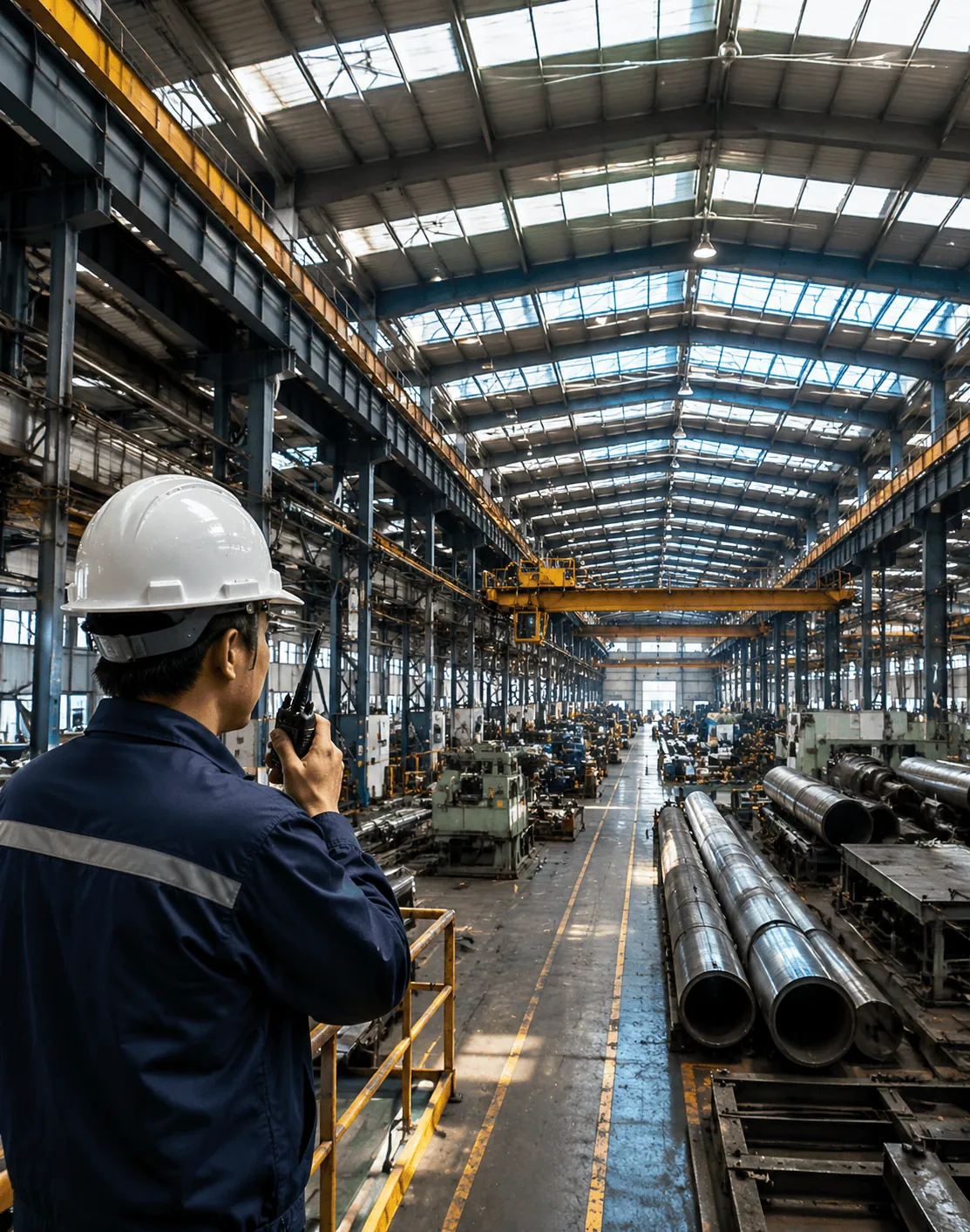 large factory indoor radio coverage