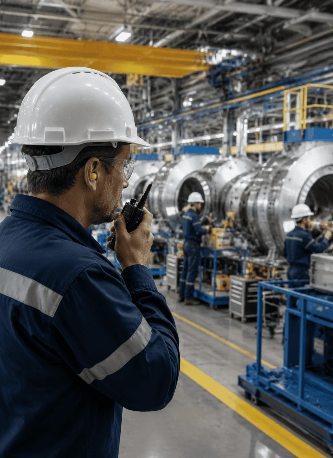 manufacturing noise safety walkie talkie