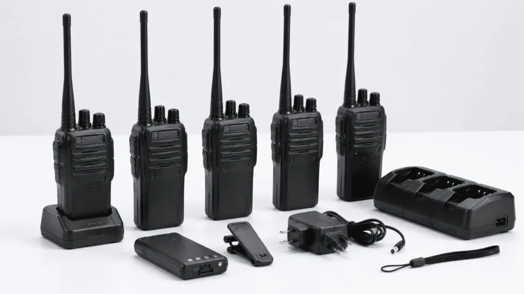 Analog two way radios for business communication