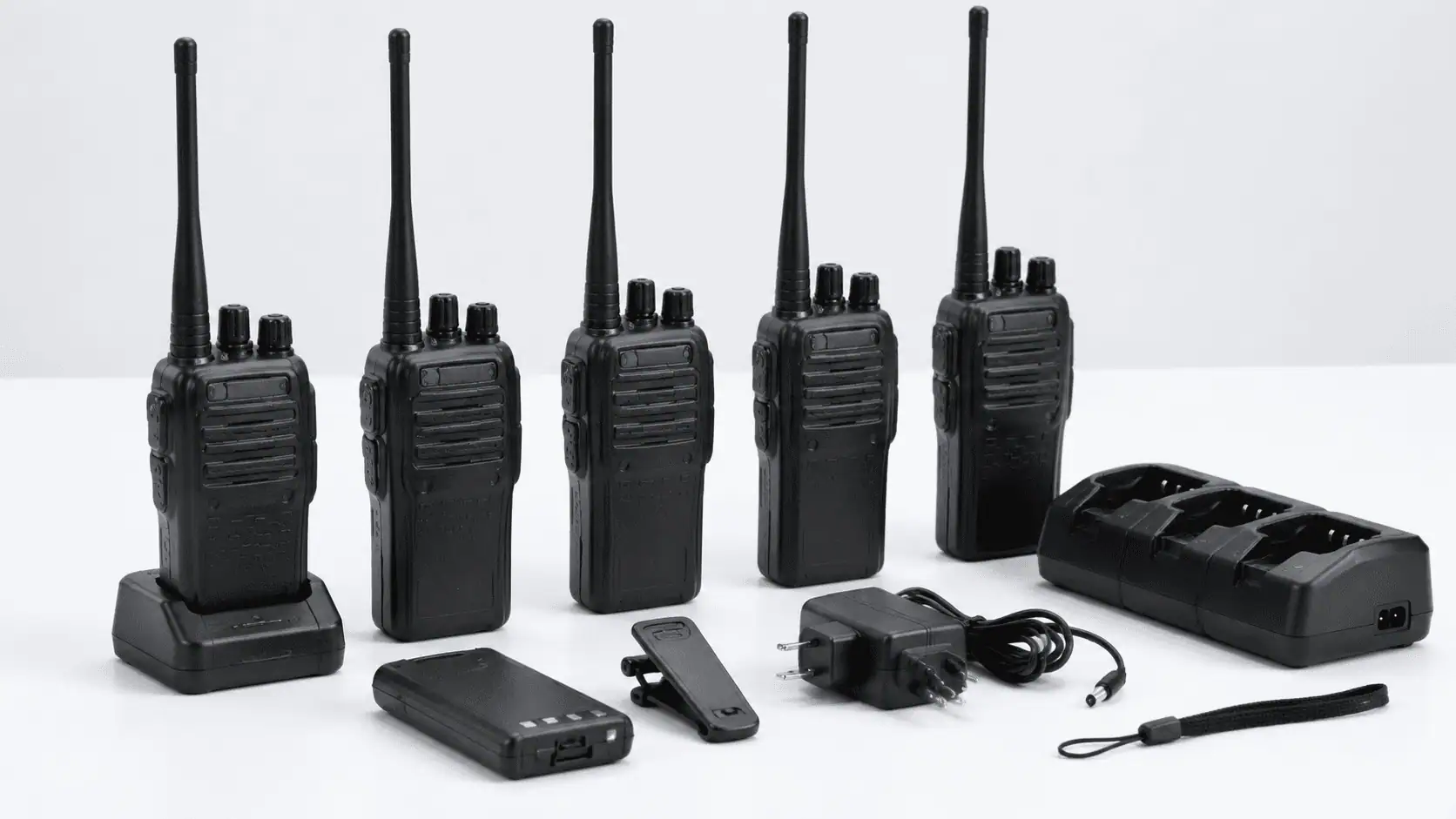Analog two way radios for business communication