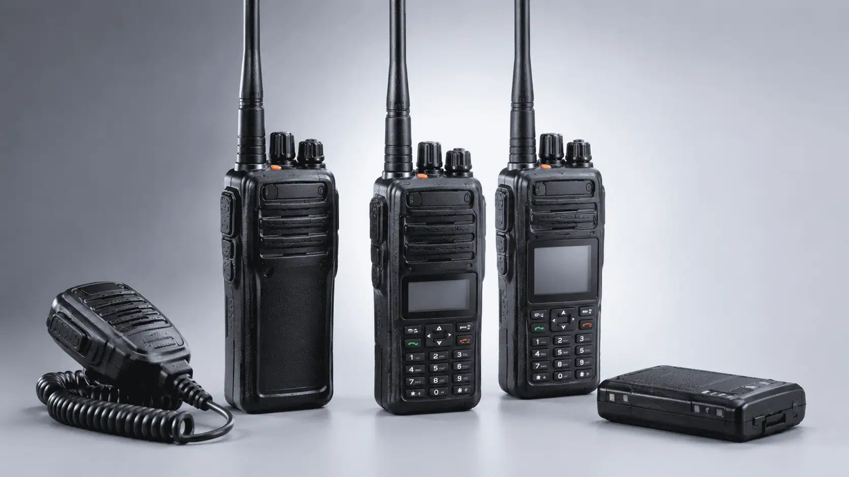 Professional DMR radios for factories security and warehouses